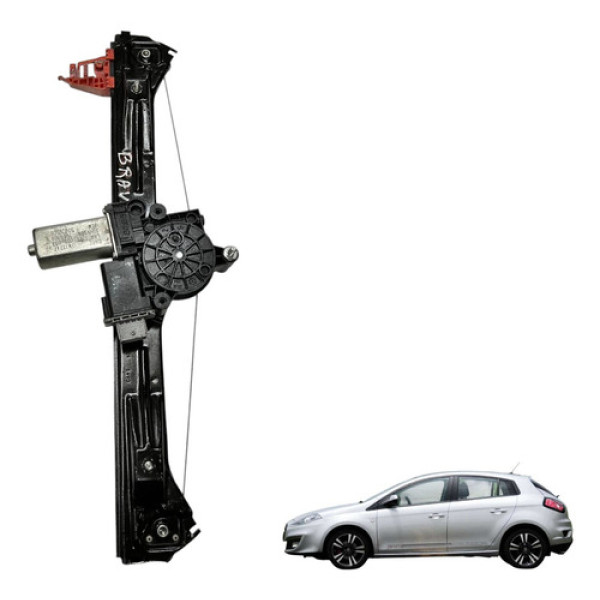 Maquina Vidro Dianteiro Esquerdo Fiat Bravo 2015 2016