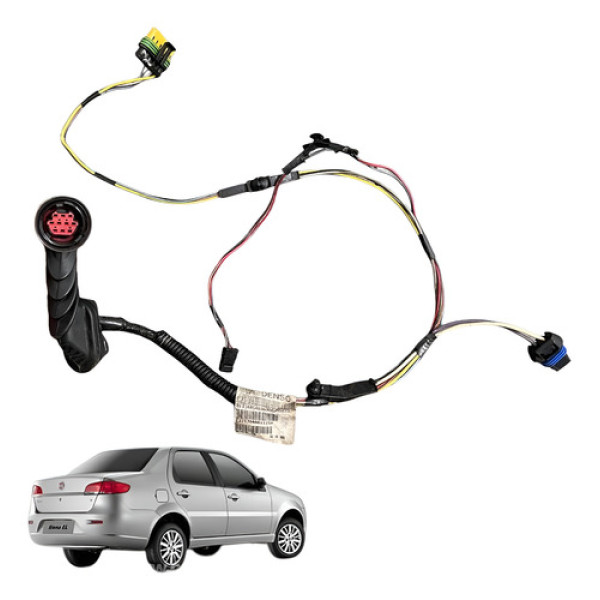 Chicote Porta Tras Direita Palio Siena 2008 2009 2010 2012