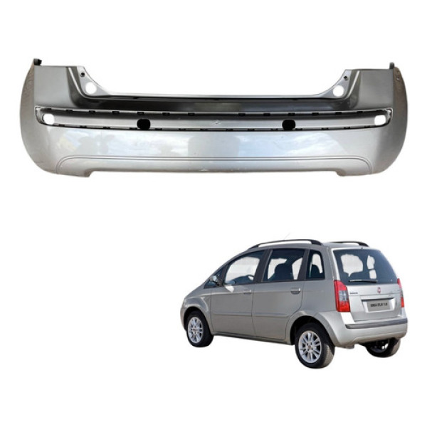 Parachoque Traseiro Fiat Idea 2006 2007 Hlx  Original