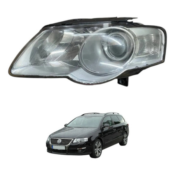 Farol Lado Esquerdo Vw Passat Variant 2006 2007 2008 2009 Esquerdo/motorista