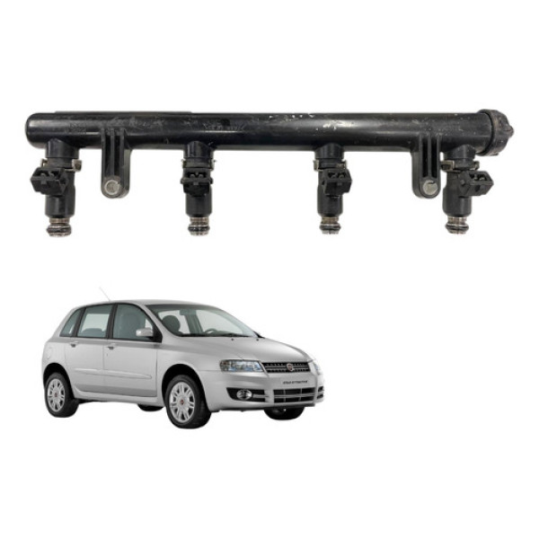 Flauta Bicos Injetores Fiat Stilo 1.8 8v Gm 2009 2011