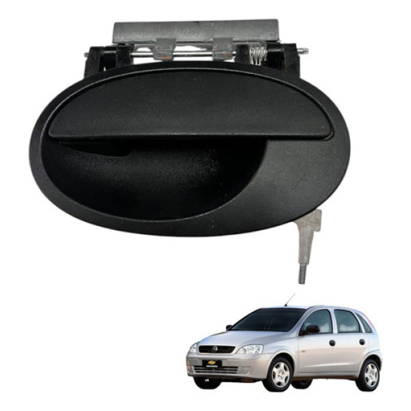 Maçaneta Externa Traseira Esquerdo Corsa 2003 2012 Original