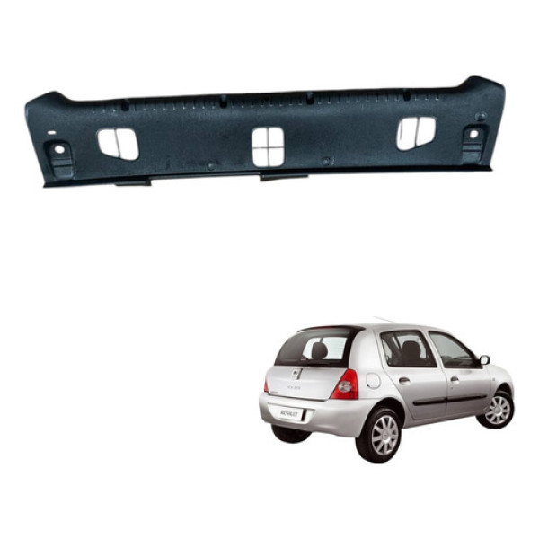 Moldura Soleira Porta Mala Renault Clio 2002 2006 2012