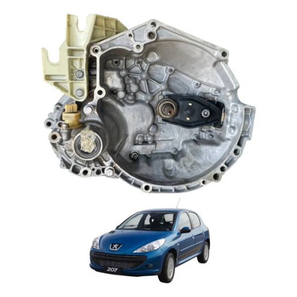 Caixa Cambio Manual Peugeot 207 1.4 8v Flex 2011 2012 Manual