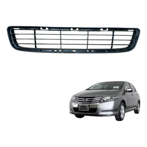 Grade Inferior Parachoque Honda City 2009 2010 2011 2012