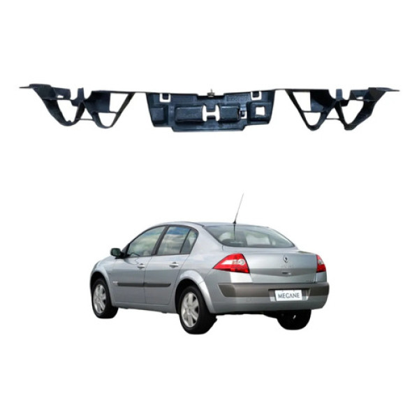 Guia Parachoque Traseiro Renault Megane 2007 2008 2009 2010