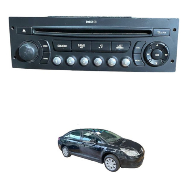 Radio Cd Player Mp3 Citroën C4 Pallas 2007 2009 2011