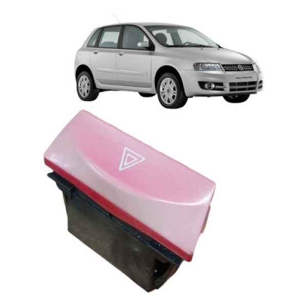 Interruptor Pisca Alerta Fiat Stilo 2009 Manual  Origin