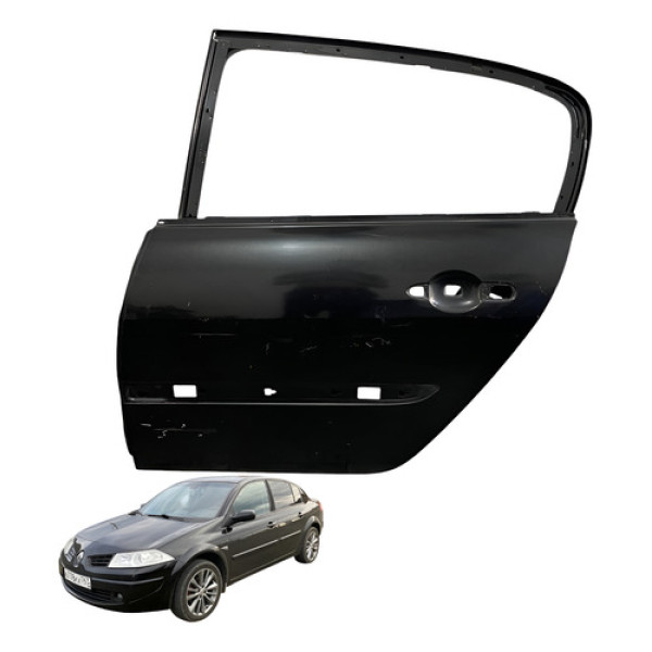 Porta Traseira Esquerda Renault Megane 2007 2008 2009 2011
