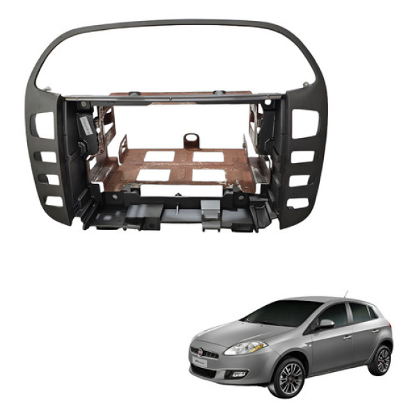 Moldura Acabamento Multimidia Bravo 1.8 2011 2012 Absolute