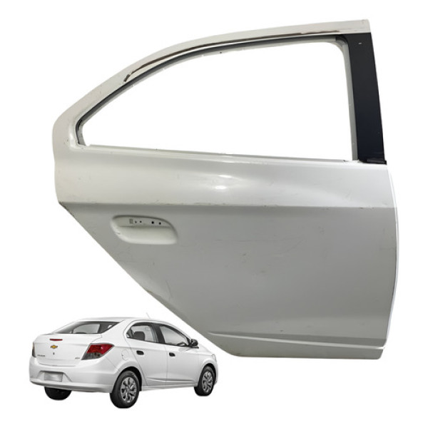 Porta Traseira Direita Gm Prisma 2014 2015 2017 2019