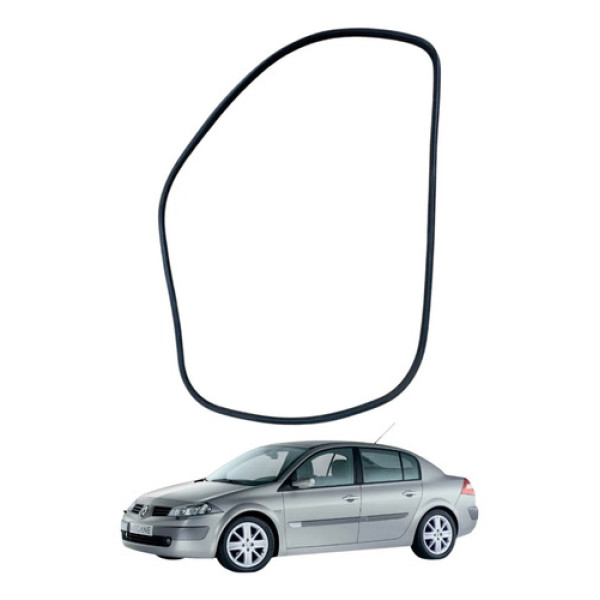 Borracha Vedacao Porta Dianteira Esquerda Megane 2007 2008