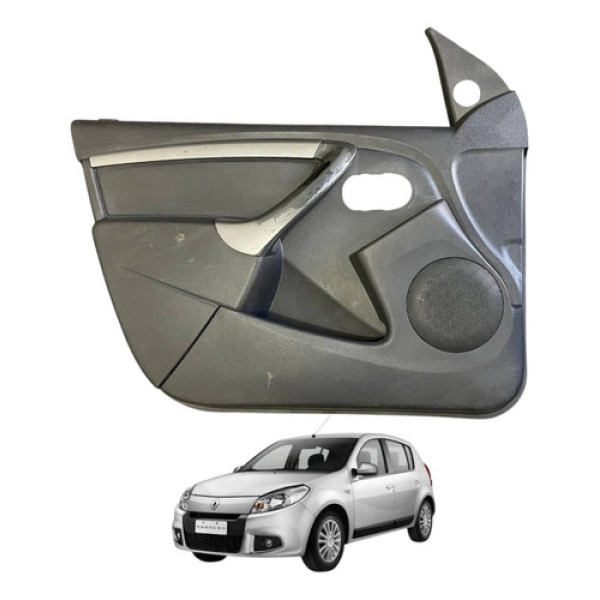 Forro Porta Dianteiro Esquerdo Sandero 2008 2009 2010 2013