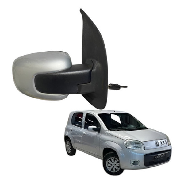 Retrovisor Manual Direito Fiat Uno Vivace 2011 2012