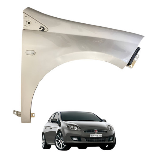 Paralama Direito Fiat Bravo 1.8 2011 2012 Absolute
