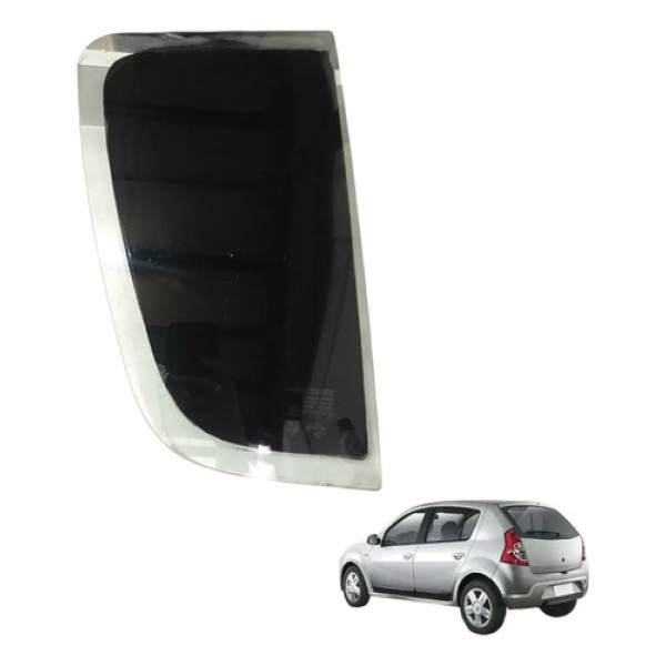 Vidro Fixo Traseiro Esquerdo Renault Sandero 2008 2014 2017