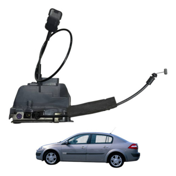 Fechadura Porta Tras Esquerda Renault Megane 2007 2008 2009