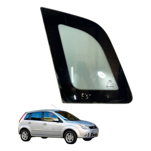 Vidro Fixo Traseiro Esquerdo Fiesta Hatch 2008 2010 2011