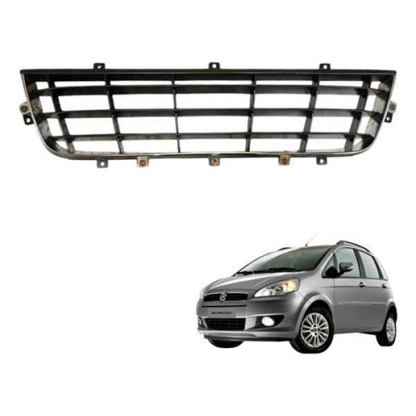 Grade Inferior Parachoque Fiat Idea 2011 2013 2014 2015