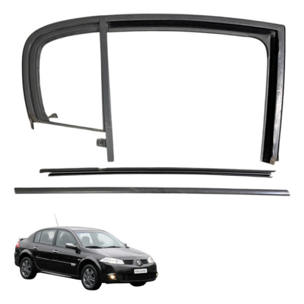 Kit Pestana Traseira Direita Renault Megane 2008 2012