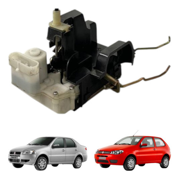 Fechadura Porta Diant Esquerda Palio Siena 2008 2012 2013