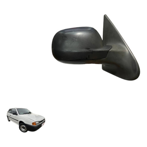 Retrovisor Manual S/controle Direito Volkswagen Gol 00 07