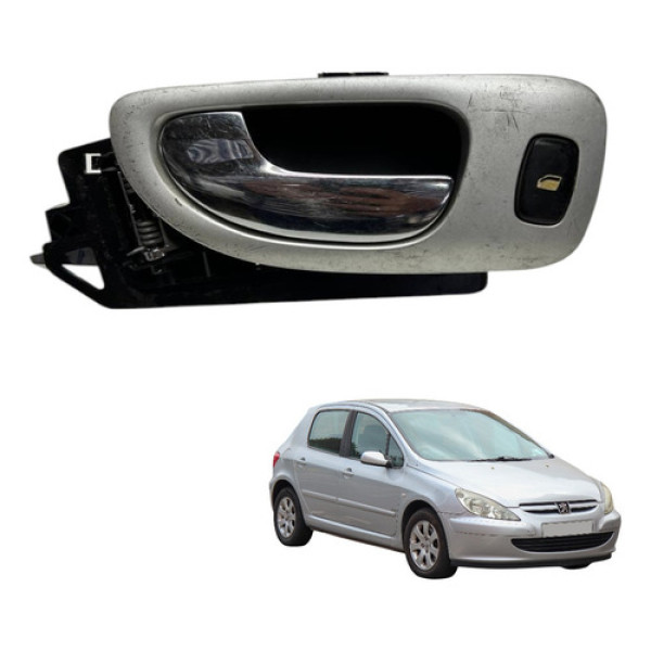 Macaneta Interna Traseira Esquerda Peugeot 307 2008 2012