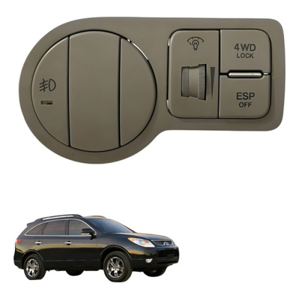 Botao Comando Farol De Milha Hyundai Vera Cruz 2009 2010