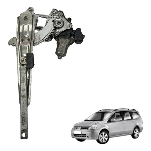 Máquina Vidro Elétrico Livina Traseira Direita 2010 2014