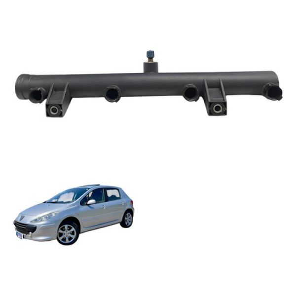 Flauta Bico Injetor Peugeot 307 Citroën C4 2.0 16v 2004 2012