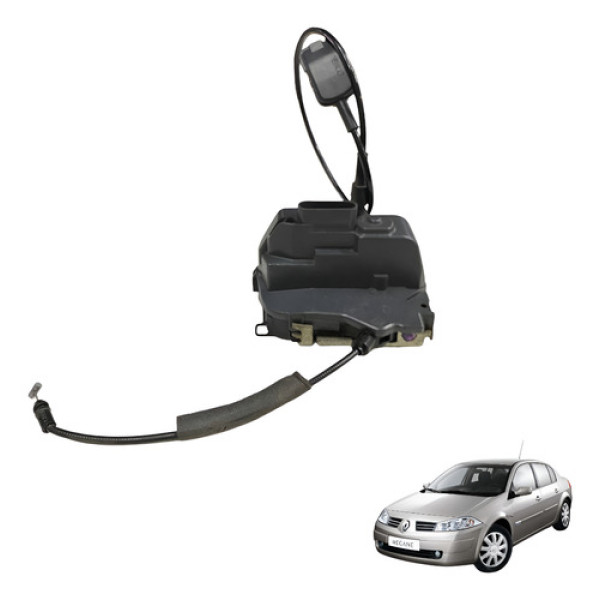 Fechadura Trava Eletrica Traseira Direita Megane 2008 2011