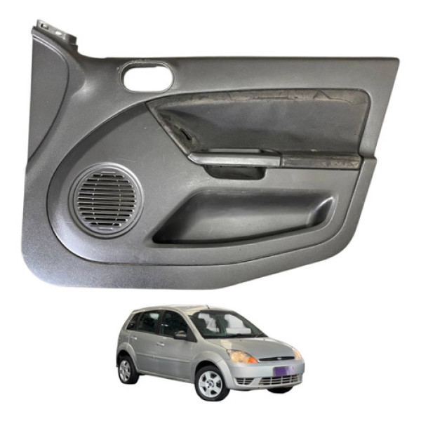 Forro De Porta Dianteiro Direito Ford Fiesta 2008 2009 2010