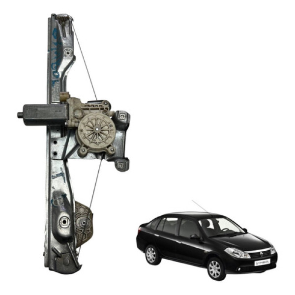 Maquina Vidro Elétrico Traseiro Direito Symbol 2009 2013