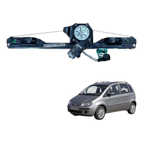 Maquina Vidro Eletrica Dianteira Direita Idea 2006 2007 Hlx