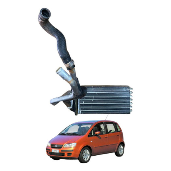 Radiador Ar Quente Fiat Idea Siena Strada 2007 2008 2010