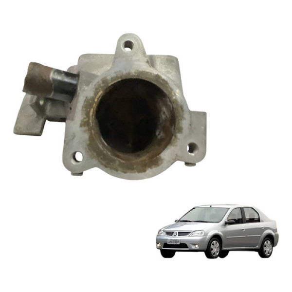Carcaca Valvula Termostatica Renault Logan Sandero 1.6 07 16