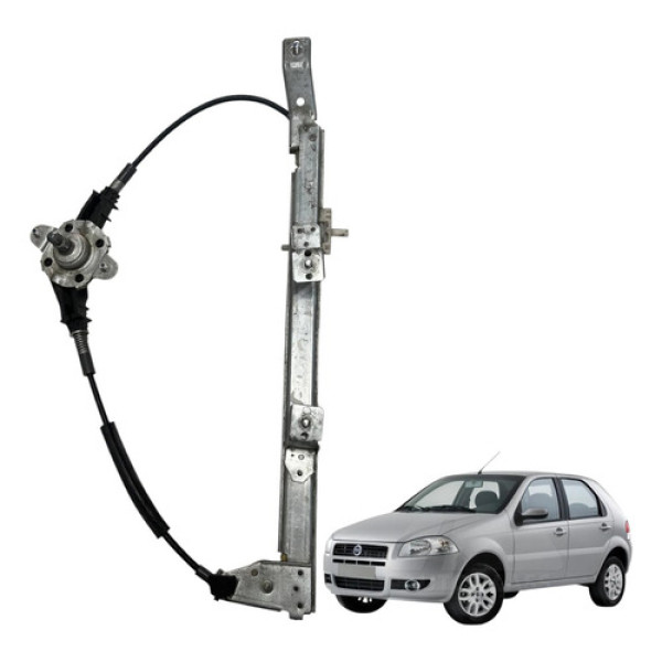 Maquina Vidro Traseira Esquerda Manual Palio Siena 2008 2012