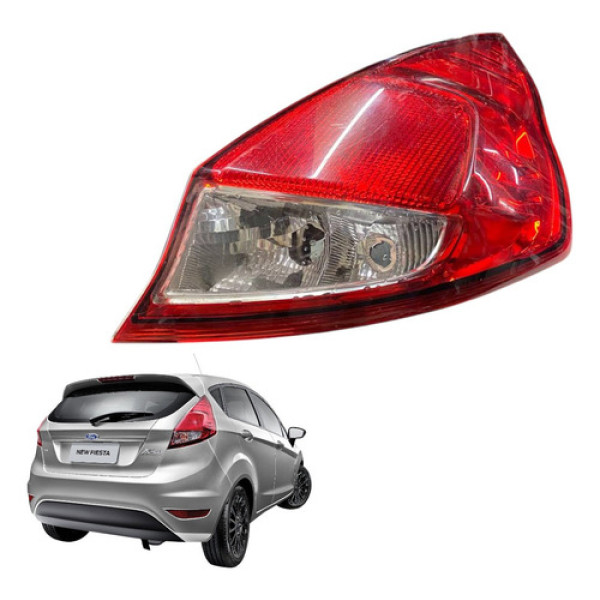 Lanterna Tras Direto New Fiesta Hatch 2011 2012 2015 2016