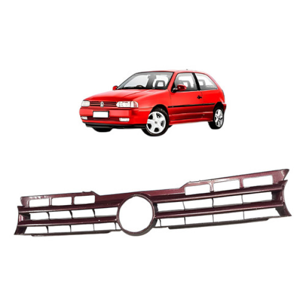 Grade Parachoque Frontal Vw Gol Saveiro 1995 1998 2000