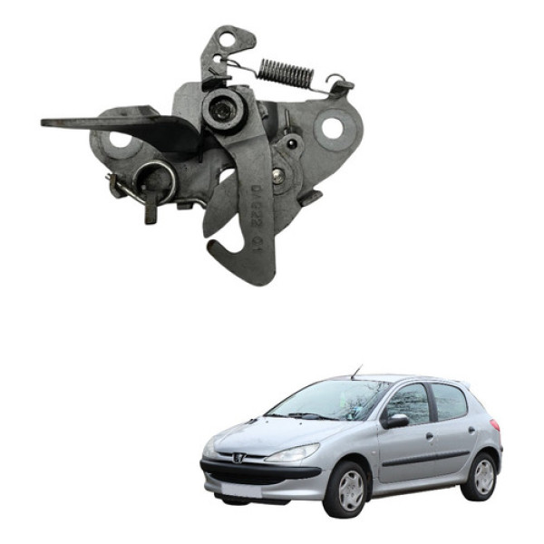 Fechadura Capo Peugeot 206 2002 2003 2004  Original