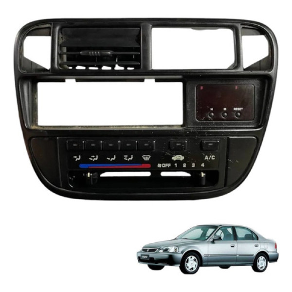 Comando Botao De Ar Central Honda Civic 2000 2001 Lx