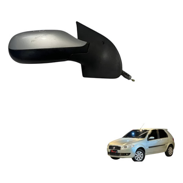 Retrovisor Manual Direito Fiat Palio Attractive 2007 2012