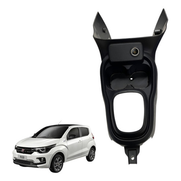 Moldura Console Central Fiat Mobi 2016 2023
