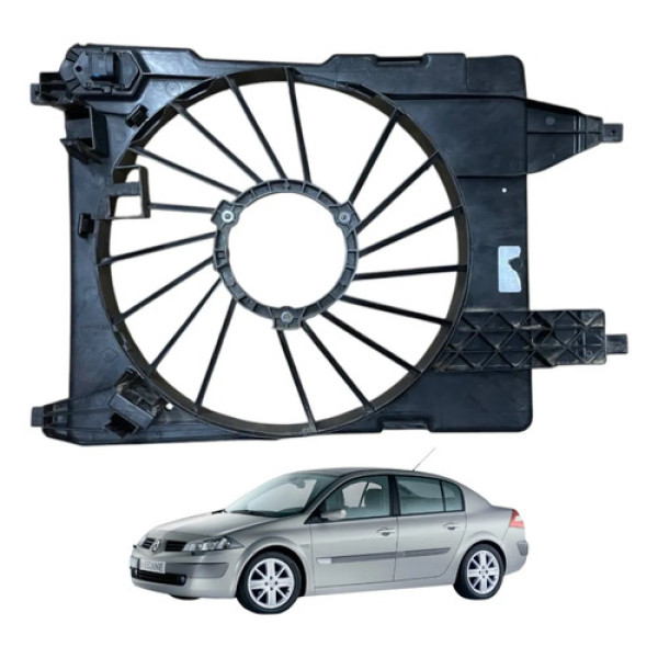 Defletor Radiador Renault Megane 2.0 16v 2007 2008 2009 2010
