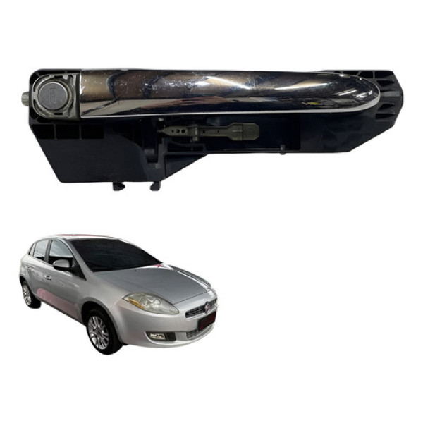 Macaneta Externa Porta Diant Direita Fiat Bravo 2012 2013