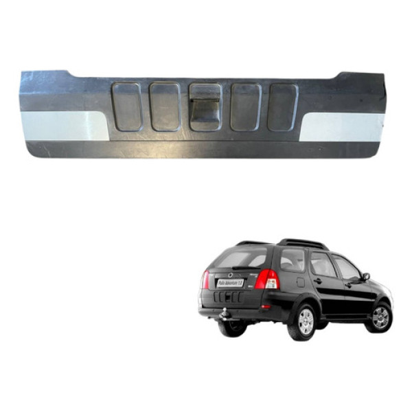 Parachoque Tampa Traseira Palio Weekend 2004 2008 Adventure