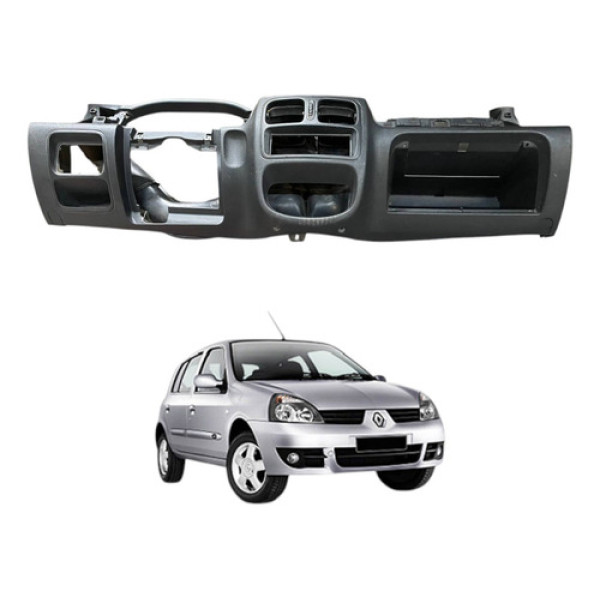 Capa Painel Inferior Tabelier Renault Clio 2001 2010 2011