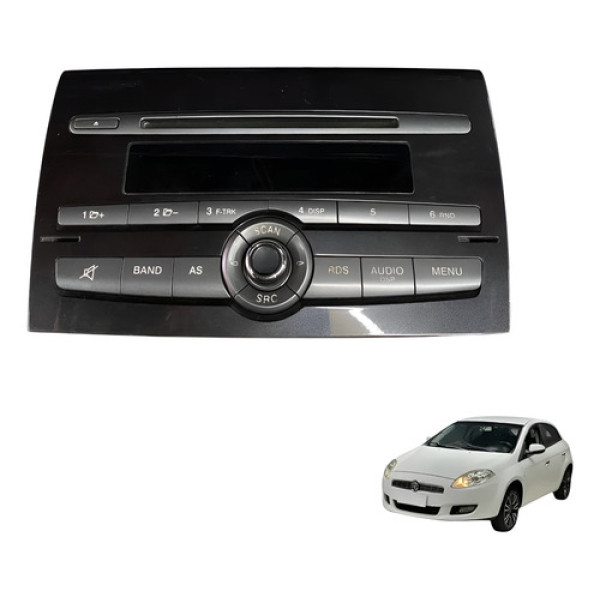 Radio Cd Player Comando Som Fiat Bravo 2011 2012 Essence