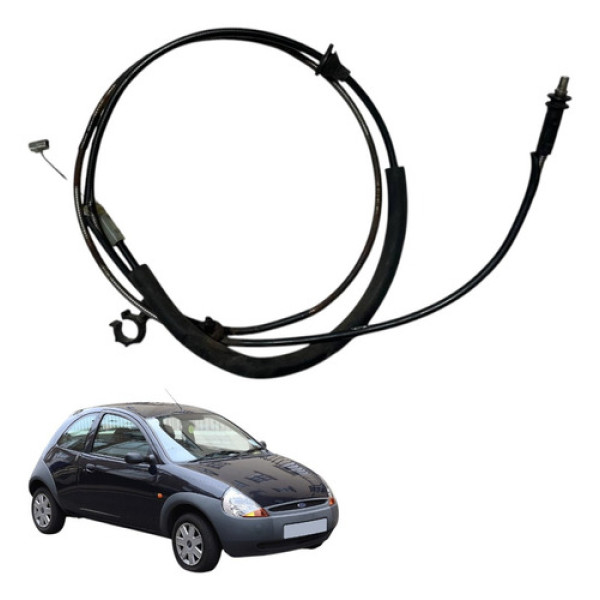 Cabo Puxador Alavanca Capo Ford Ka 2005 Gl  Original