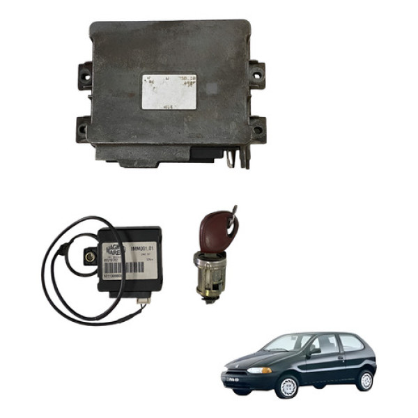 Kit Code Modulo Injecao Fiat Palio Siena 1.0 8v 1997 1998 99
